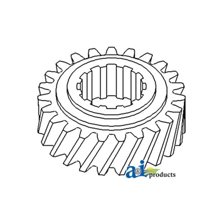 A & I Products Gear, 3rd, Transmission Countershaft 4.3" x4.3" x1.3" A-70246543